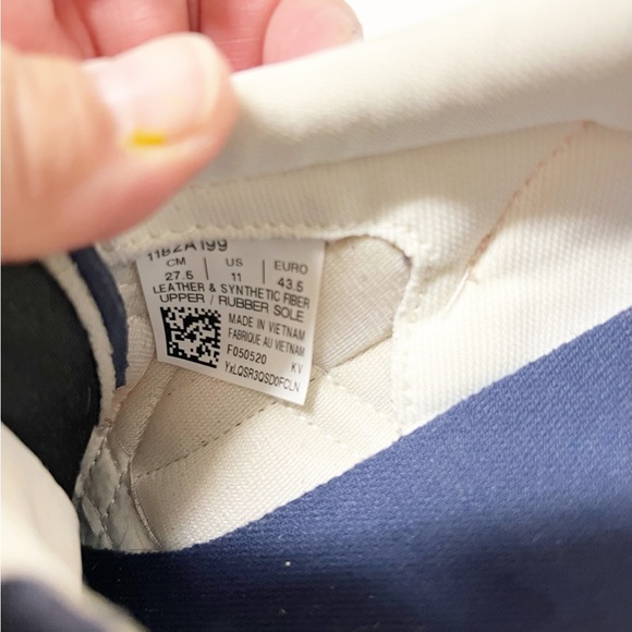 Onitsuka Tiger by Asics Womens Navy Pink White Delegation F Sneaker Size 11 - Picture 11 of 13